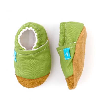   Lime zld puhatalp cip